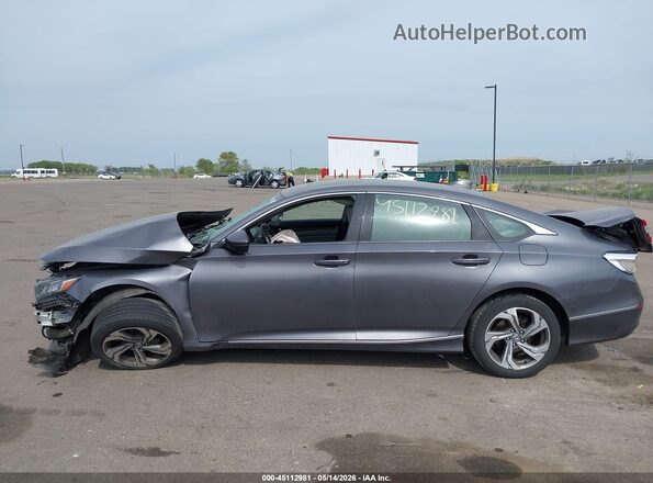 1HGCV1F57KA147888 2019 HONDA ACCORD Gray 
