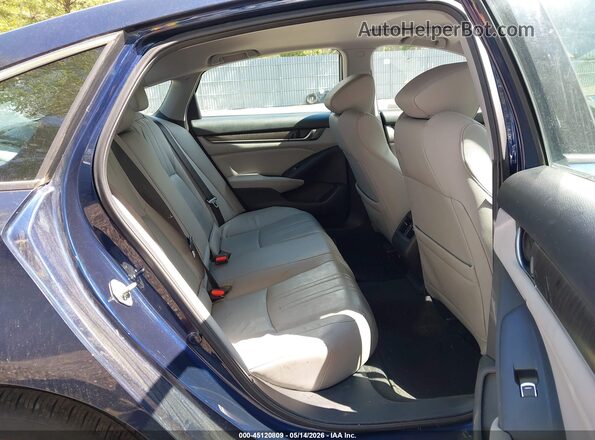 1HGCV1F58JA100450 2018 HONDA ACCORD Синий Вид наклейки с VIN-кодом