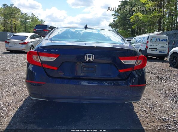 1HGCV1F58JA100450 2018 HONDA ACCORD Синий 