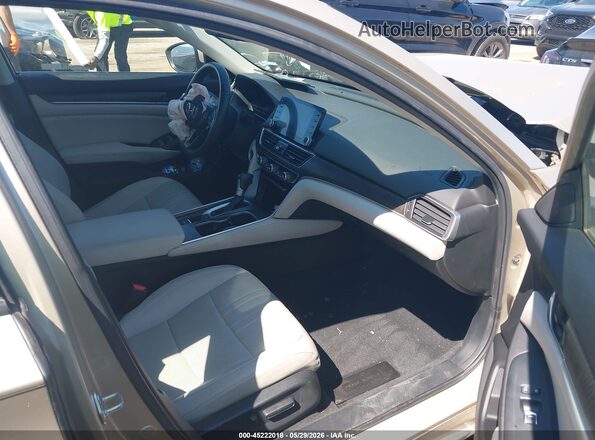 1HGCV1F58LA040592 2020 HONDA ACCORD Champagne Front interior view