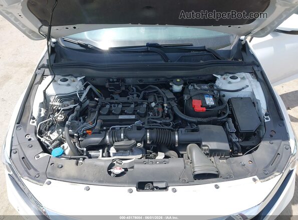 1HGCV1F59JA161208 2018 HONDA ACCORD Белый Вид сзади