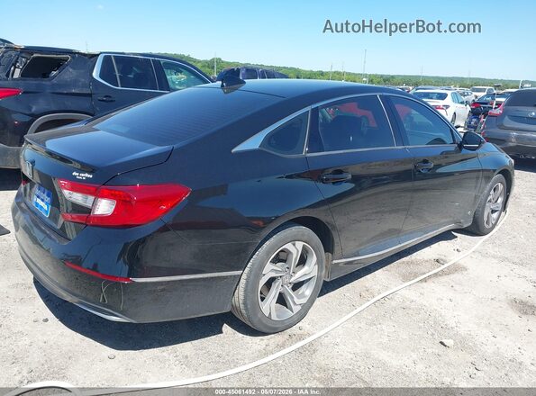 1HGCV1F59LA063573 2020 HONDA ACCORD Black Задня права чверть