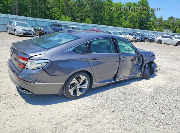 1HGCV1F5XJA119856 2018 HONDA ACCORD Gray 