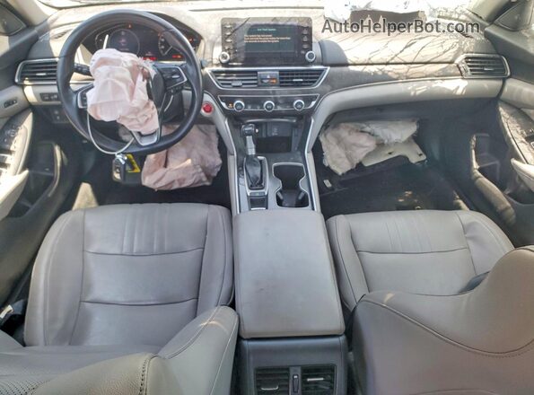 1HGCV1F5XJA119856 2018 HONDA ACCORD Gray 