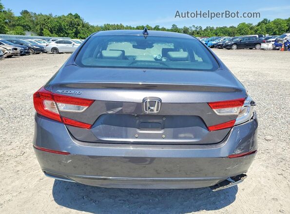 1HGCV1F5XJA119856 2018 HONDA ACCORD Gray 