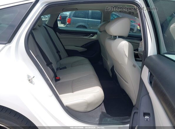 1HGCV1F60JA010234 2018 HONDA ACCORD White Вид наклейки з VIN-кодом
