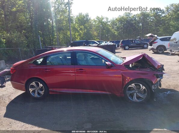 1HGCV1F63JA084408 2018 HONDA ACCORD Red 360 interior view