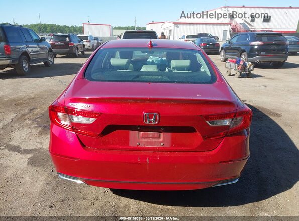 1HGCV1F63JA084408 2018 HONDA ACCORD Red 