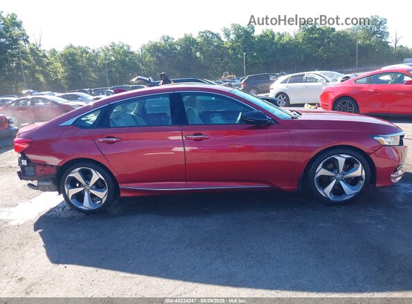 1HGCV1F90JA071965 2018 HONDA ACCORD Burgundy 360 interior view