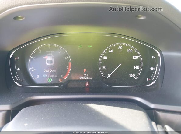 1HGCV1F92JA217654 2018 HONDA ACCORD Silver Հետևի նստատեղերի տեսք