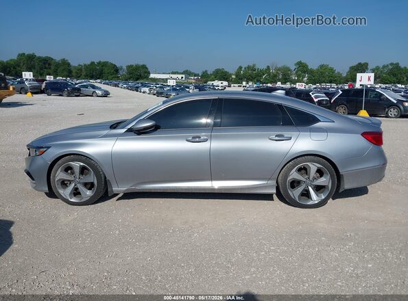 1HGCV1F92JA217654 2018 HONDA ACCORD Silver Սալոնի 360 աստիճան տեսք
