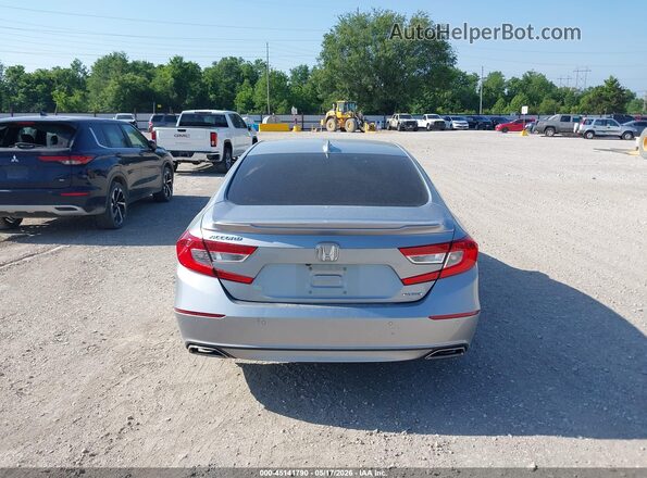 1HGCV1F92JA217654 2018 HONDA ACCORD Silver 