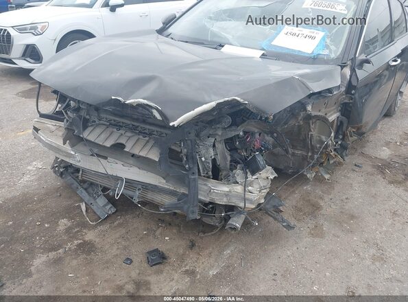 1HGCV1F96JA030482 2018 HONDA ACCORD Black Դիմացի տեսք