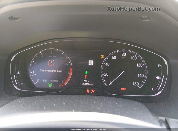 1HGCV1F98JA122869 2018 HONDA ACCORD Gold უკანა სავარძლების ხედი