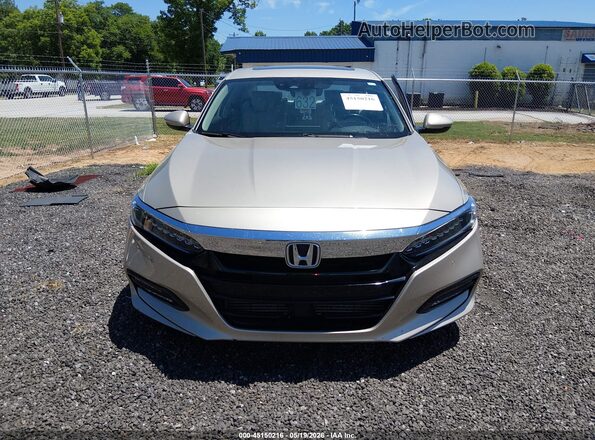 1HGCV1F98JA122869 2018 HONDA ACCORD Gold ხელსაწყოთა პანელის ხედი