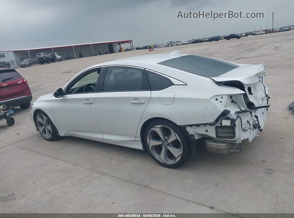 1HGCV1F99JA042402 2018 HONDA ACCORD White Սալոնի 360 աստիճան տեսք