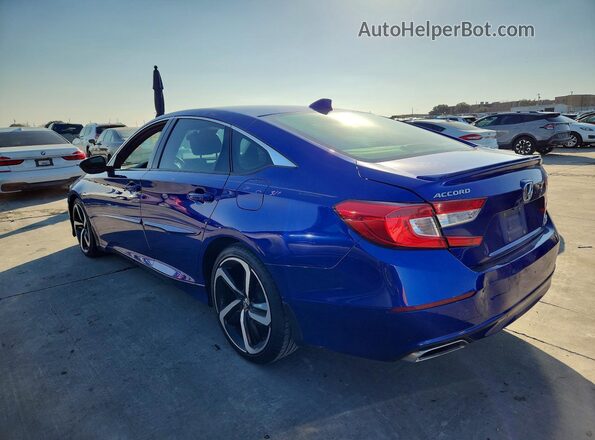 1HGCV2F30LA009258 2020 HONDA ACCORD Blue 