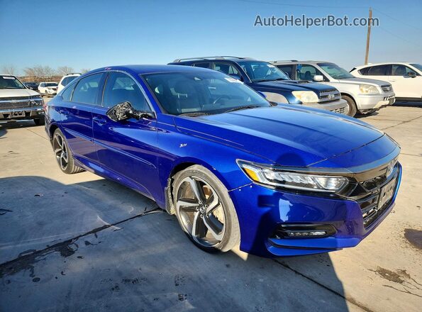 1HGCV2F30LA009258 2020 HONDA ACCORD Blue 