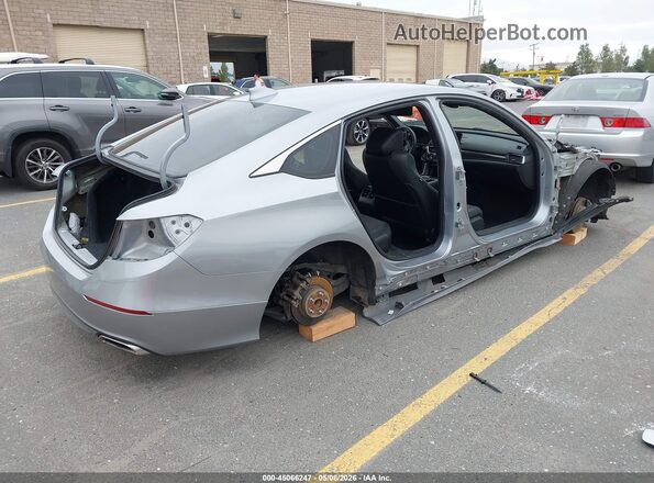 1HGCV2F31KA018940 2019 HONDA ACCORD Silver უკანა მარჯვენა