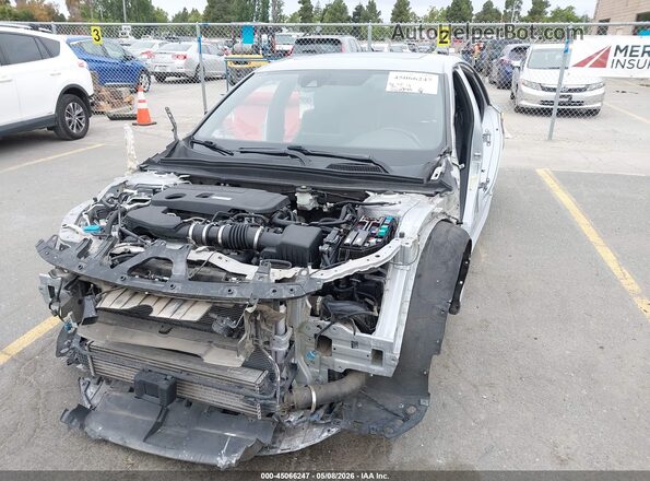 1HGCV2F31KA018940 2019 HONDA ACCORD Silver წინა ხედი
