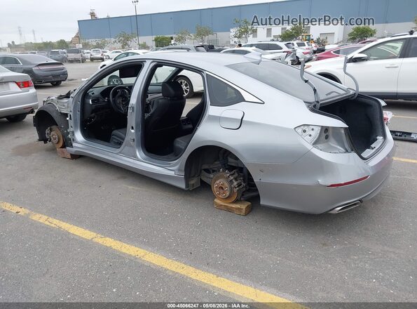 1HGCV2F31KA018940 2019 HONDA ACCORD Silver უკანა მარცხენა