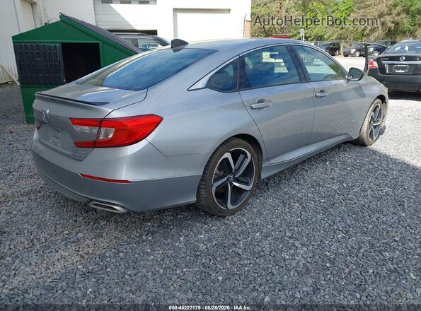 1HGCV2F31MA015149 2021 HONDA ACCORD Silver 