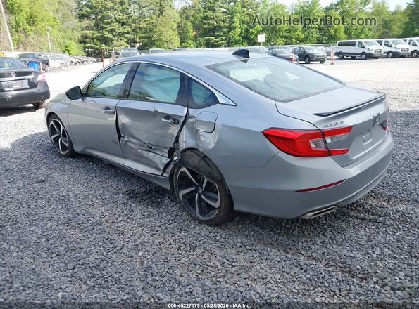 1HGCV2F31MA015149 2021 HONDA ACCORD Silver 