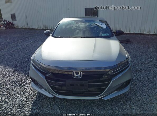 1HGCV2F31MA015149 2021 HONDA ACCORD Silver 