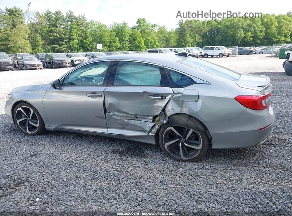 1HGCV2F31MA015149 2021 HONDA ACCORD Silver 