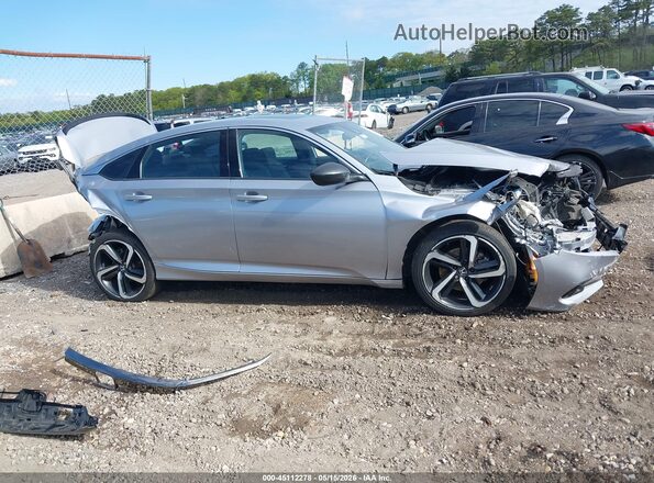 1HGCV2F31MA026779 2021 HONDA ACCORD Gray Vista interior trasera