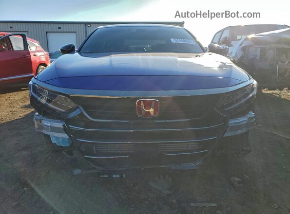 1HGCV2F31NA006825 2022 HONDA ACCORD Синий Вид спереди