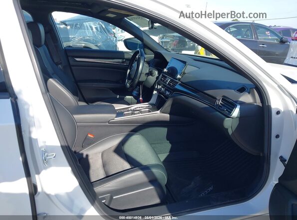 1HGCV2F32MA020425 2021 HONDA ACCORD White Вид салону спереду