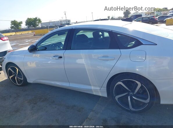 1HGCV2F32MA020425 2021 HONDA ACCORD White Панорамний вид салону 360°