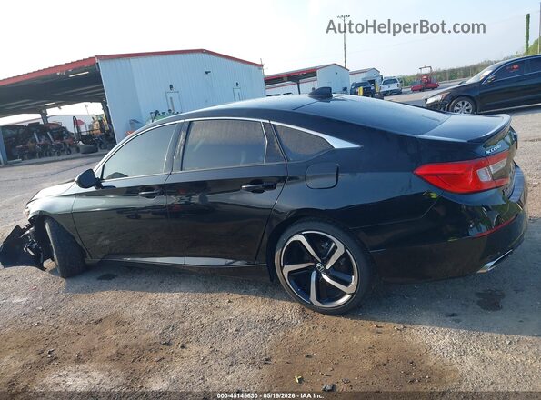 1HGCV2F33MA031465 2021 HONDA ACCORD Black Панорамний вид салону 360°