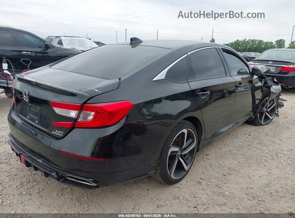 1HGCV2F34LA002233 2020 HONDA ACCORD Black Rear right