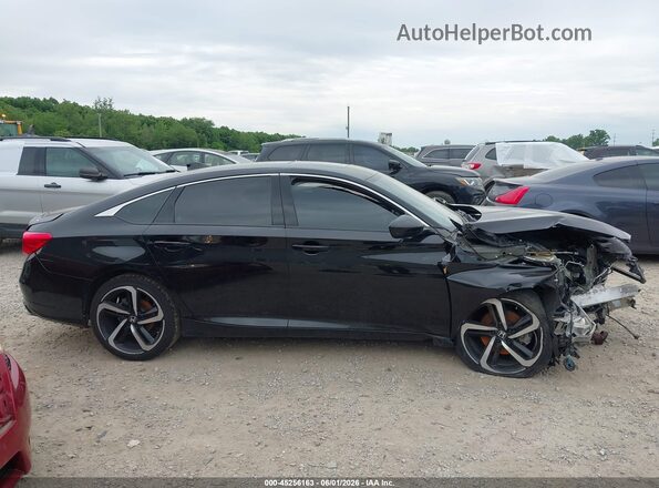 1HGCV2F34LA002233 2020 HONDA ACCORD Black 360 interior view