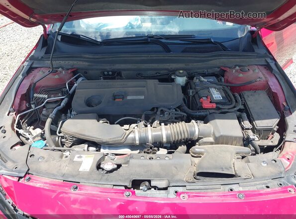 1HGCV2F35LA014696 2020 HONDA ACCORD Red Widok z tyłu