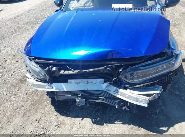 1HGCV2F35MA023755 2021 HONDA ACCORD Blue Vista frontal