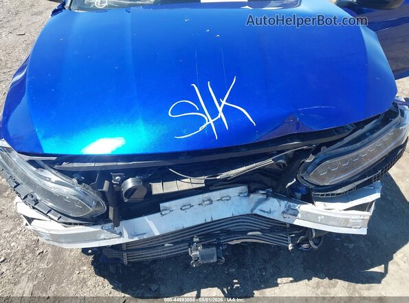 1HGCV2F35MA023755 2021 HONDA ACCORD Blue Vista trasera