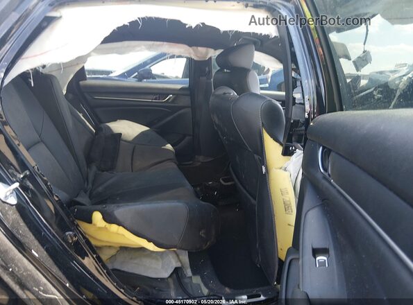 1HGCV2F36MA005216 2021 HONDA ACCORD Black Vista de la etiqueta del VIN