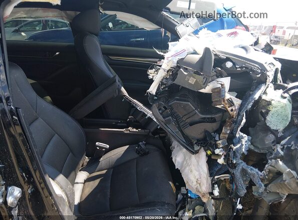 1HGCV2F36MA005216 2021 HONDA ACCORD Black Vista interior delantera