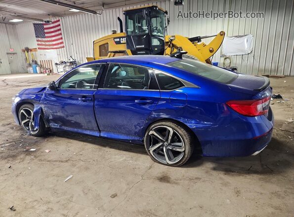1HGCV2F36MA019228 2021 HONDA ACCORD Blue 