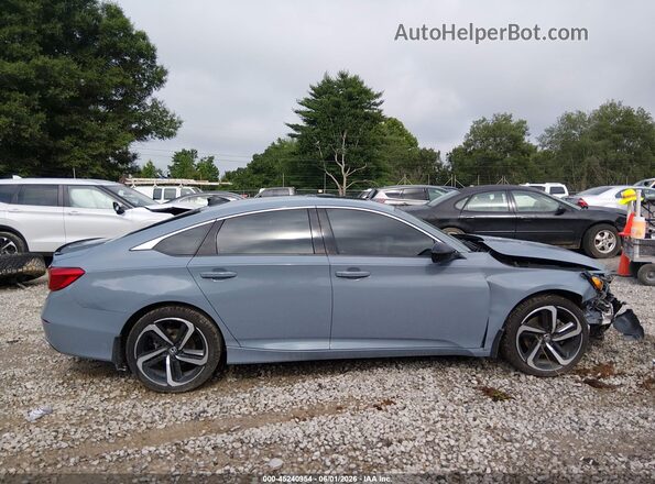1HGCV2F36NA018257 2022 HONDA ACCORD Blue უკანა სალონის ხედი