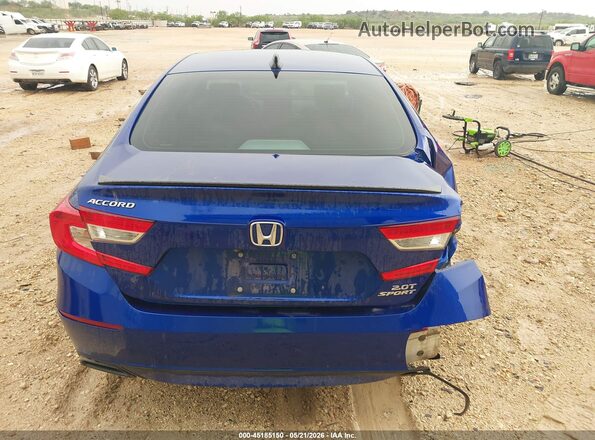 1HGCV2F37MA023661 2021 HONDA ACCORD Blue 