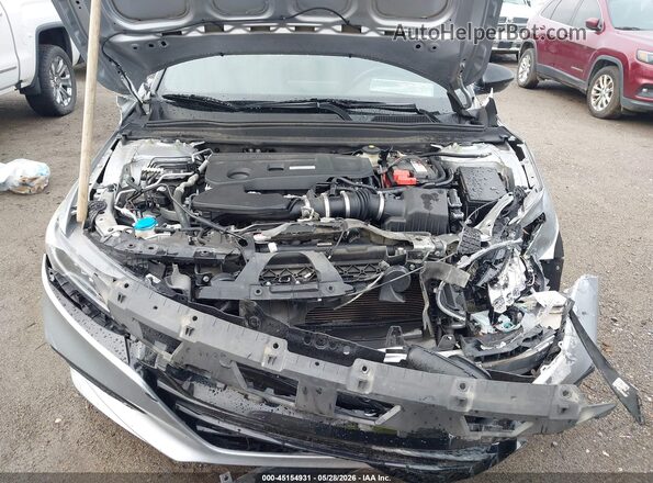 1HGCV2F38JA025656 2018 HONDA ACCORD Silver Widok z tyłu