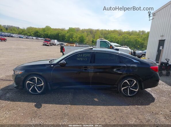 1HGCV2F38NA009317 2022 HONDA ACCORD Black 