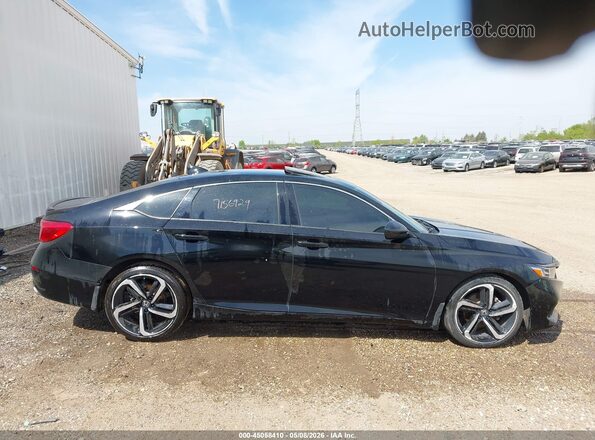 1HGCV2F38NA009317 2022 HONDA ACCORD Black 