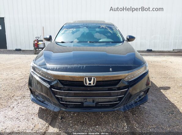 1HGCV2F38NA009317 2022 HONDA ACCORD Black 