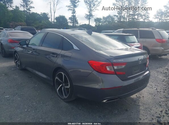 1HGCV2F39JA044460 2018 HONDA ACCORD Серый 