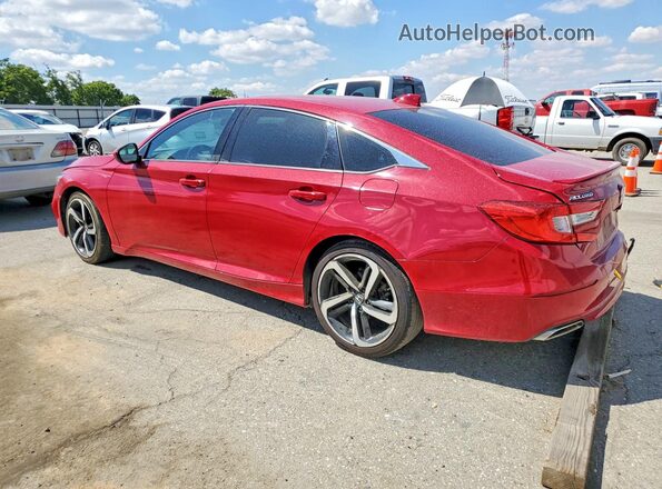 1HGCV2F39LA000509 2020 HONDA ACCORD Red უკანა მარცხენა